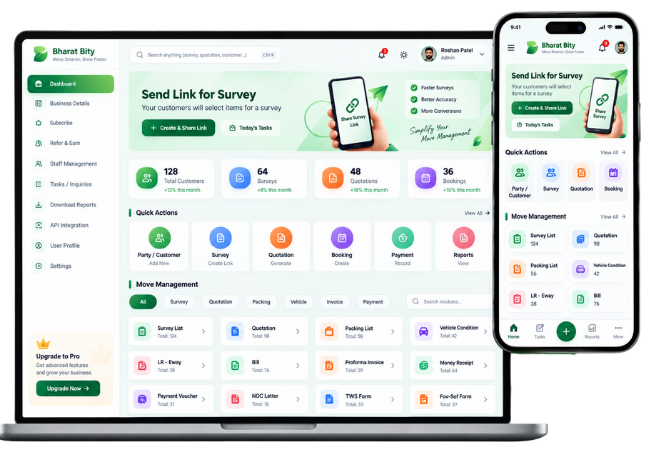 BharatBilty App & Web Portal - Digital Bilty, Quotation and GST Invoicing